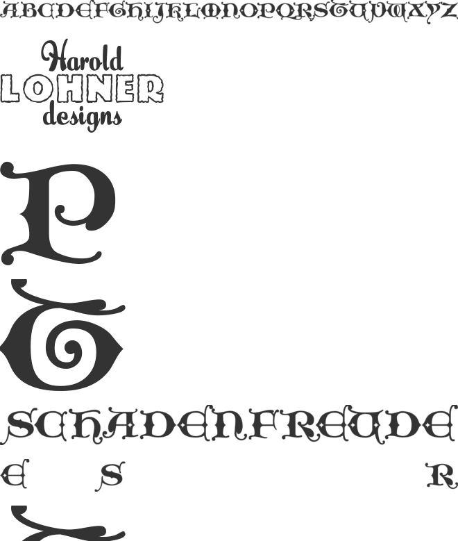 King Xmas font preview