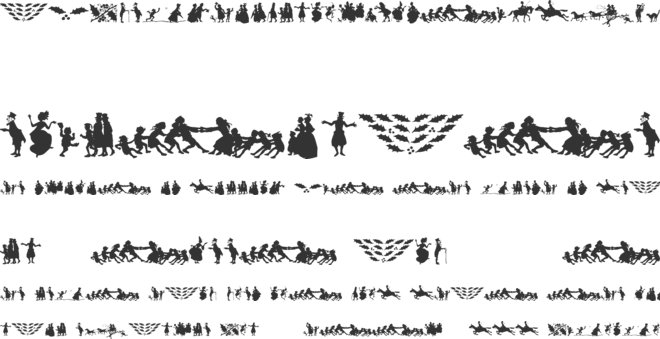 Rackham Holiday Ornament font preview