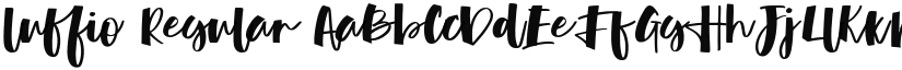 luffio font download