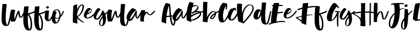 luffio font download