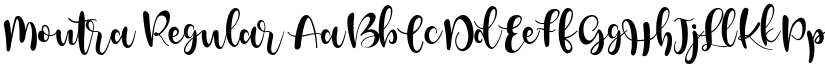 Montra font download