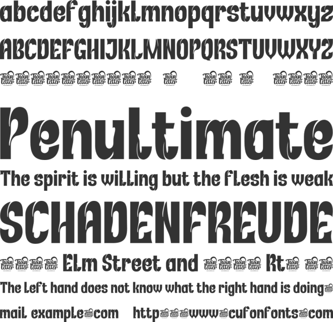 Rekix Black font preview