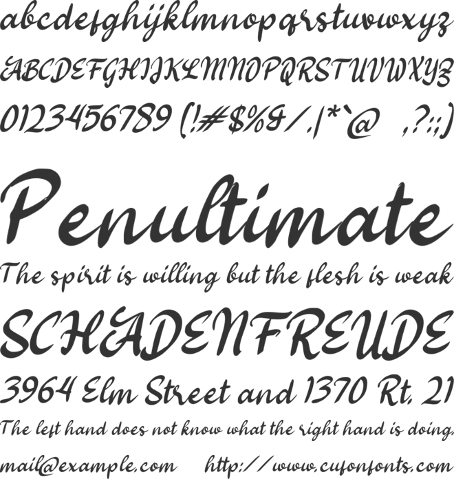 f Firasat font preview