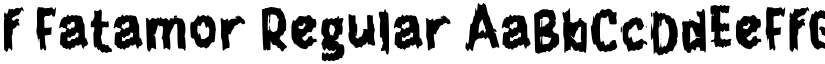 f Fatamor Regular font