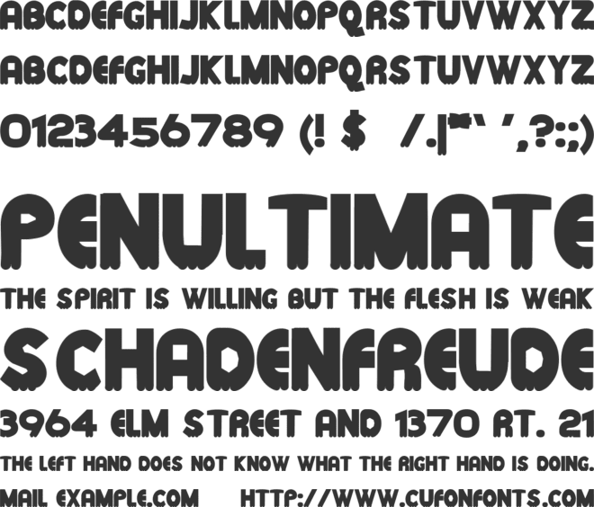 CApitani Coraggiosi font preview