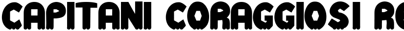 CApitani Coraggiosi Regular font