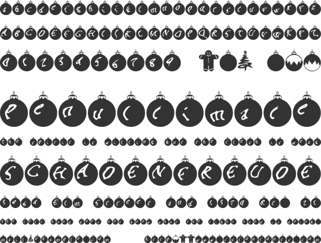 OrnaMental font preview