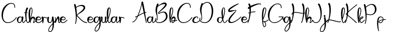 Catheryne font download