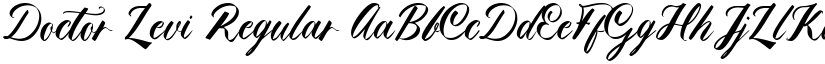 Doctor Levi Regular font