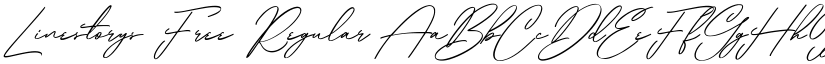 Linestorys Free Regular font