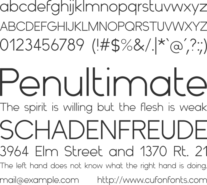 Orchis Prima font preview