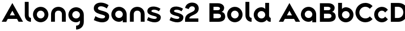 Along Sans s2 Bold font