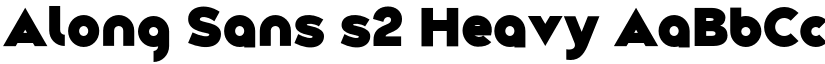 Along Sans s2 Heavy font