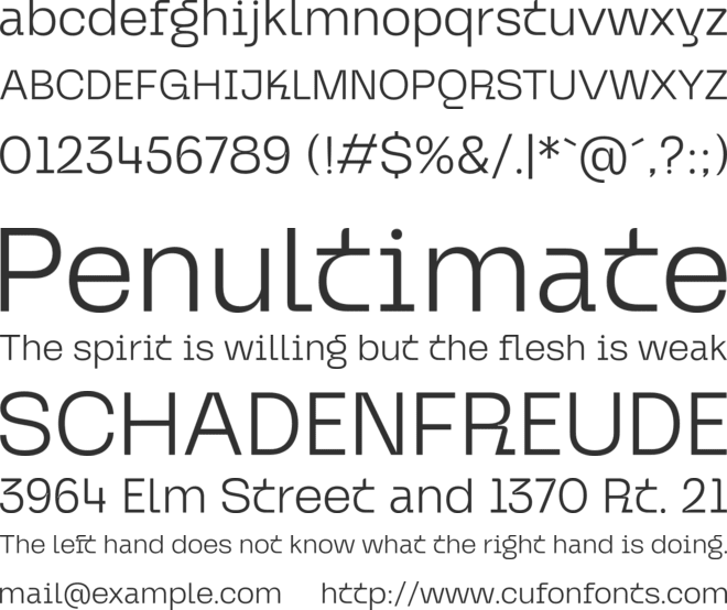 Graftyne Display font preview