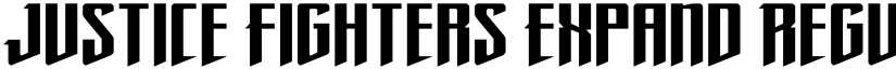 Justice Fighters Expand Regular font