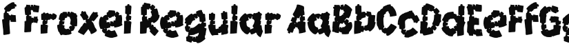f Froxel font download