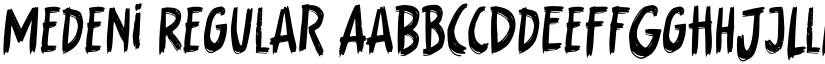 Medeni font download