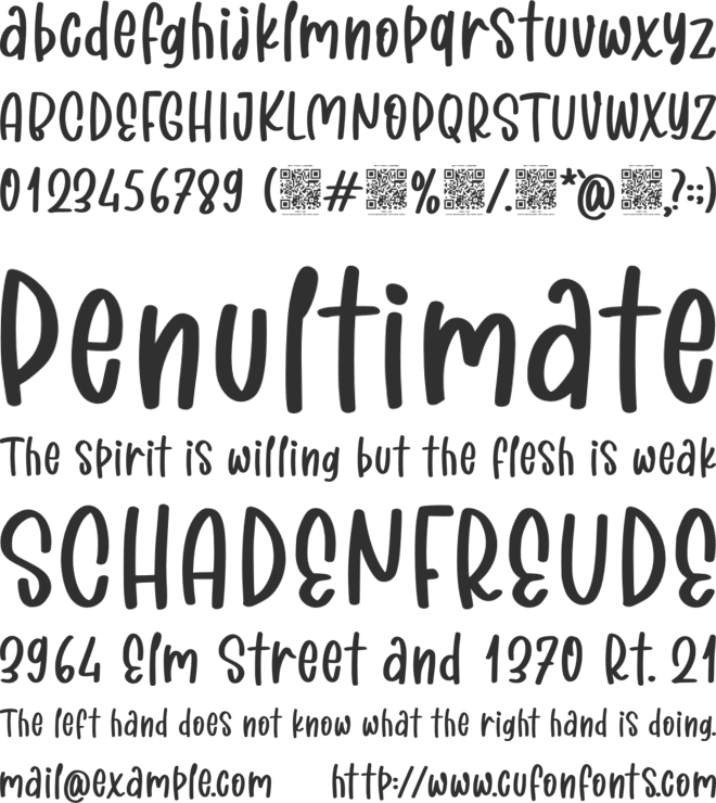 Blaster Easter font preview