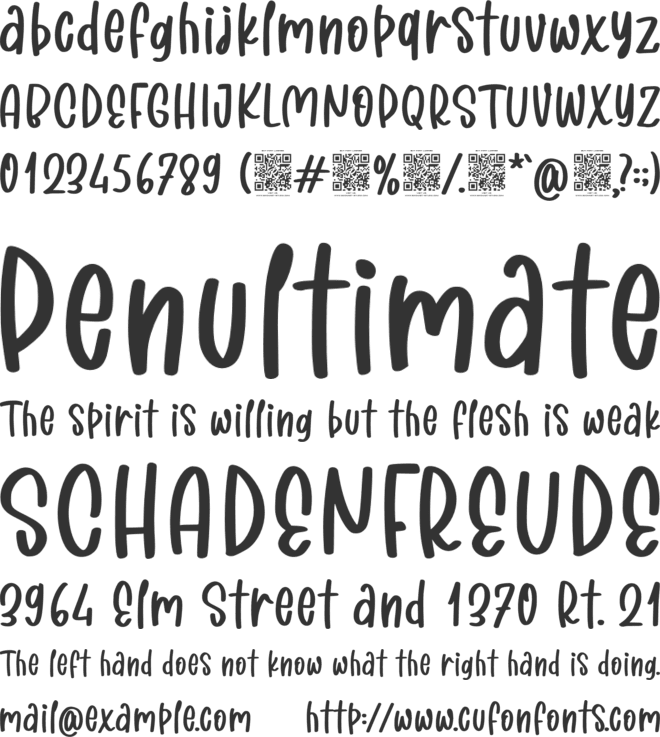 Blaster Easter font preview