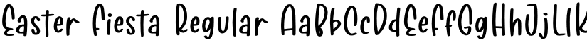 Easter Fiesta Regular font