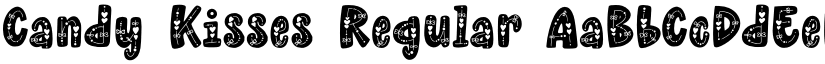 Candy Kisses Regular font