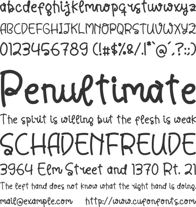 sunthis festweek font preview