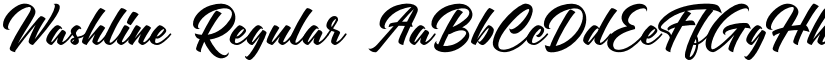 Washline Regular font
