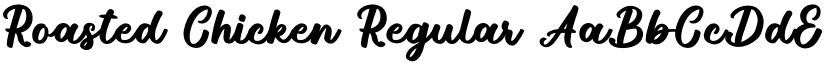 Roasted Chicken Regular font