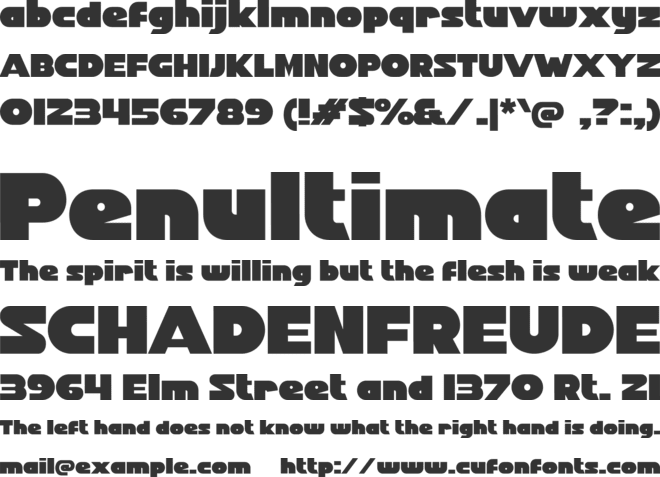 f Fun Park font preview