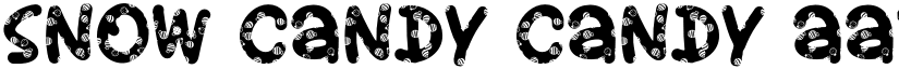 Snow Candy Candy font