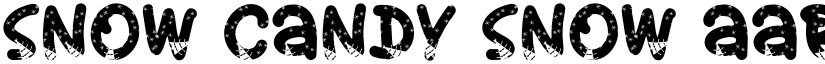 Snow Candy Snow font