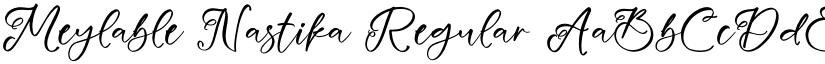 Meylable Nastika font download