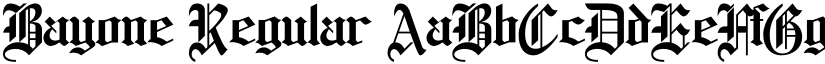 Bayone font download
