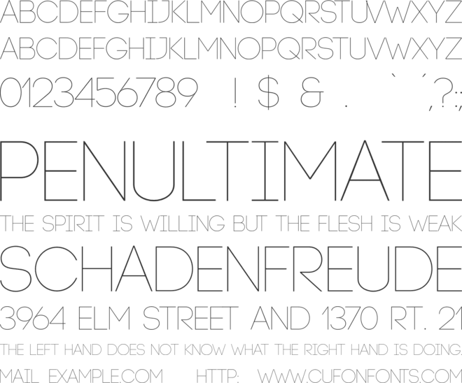Code font preview