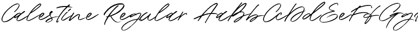 Calestine Regular font