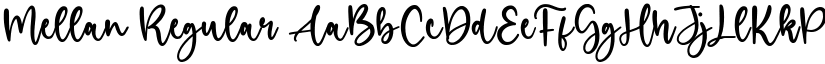 Mellan font download