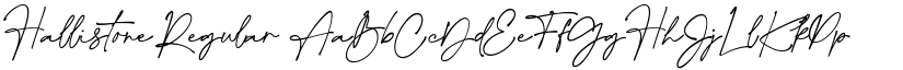 Hallistone font download