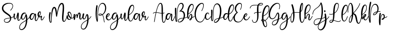 Sugar Momy Regular font