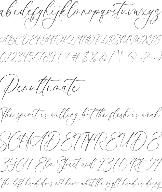 Pathways font preview
