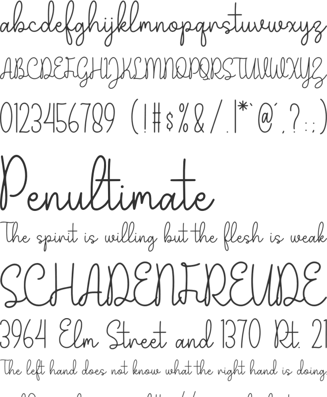 Grey Joy font preview