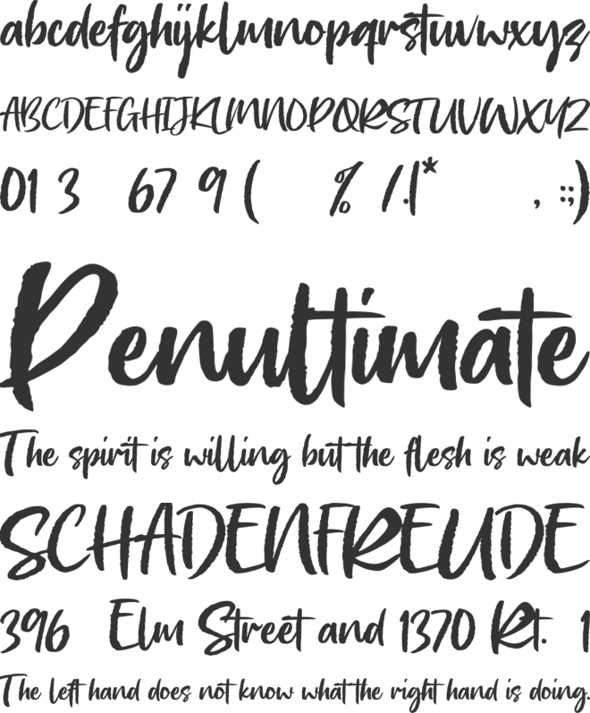 Hi Dudes font preview