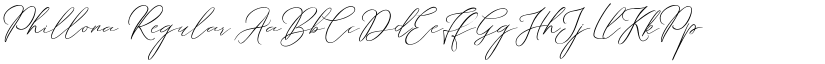 Phillona Regular font