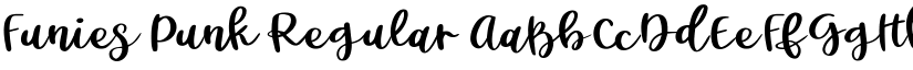 Funies Punk Regular font