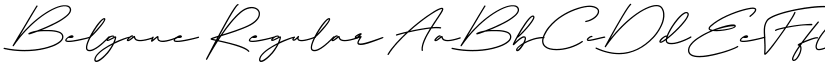 Belgane Regular font