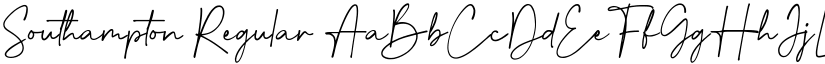 Southampton Regular font