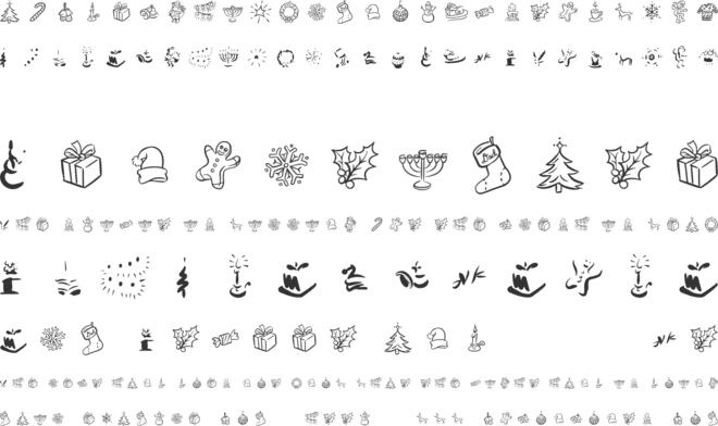 Kringles font preview