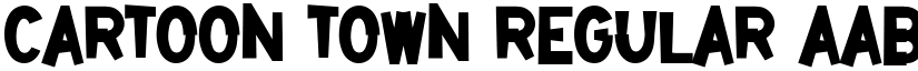 Cartoon Town Regular font