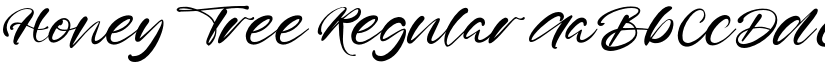 Honey Tree Regular font