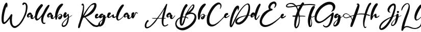 Wallaby font download