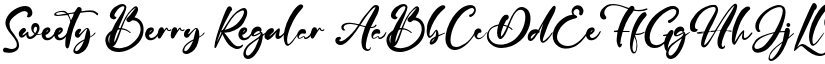 Sweety Berry Regular font